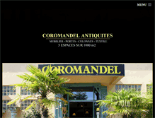 Tablet Screenshot of coromandel-antique.com